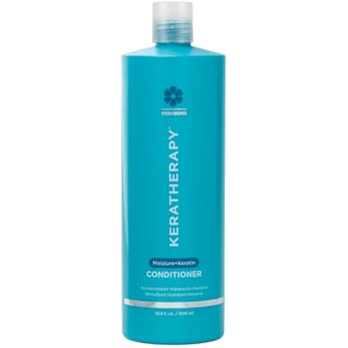 KERATHERAPY KERATIN INFUSED MOISTURE CONDITIONER SULFATE FREE FORMULA 33.8 FL OZ 1 L - Image 2